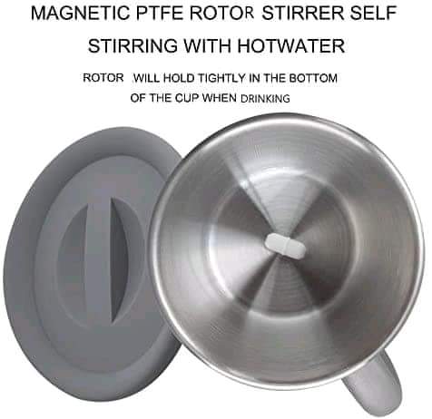 AAA Battery powered 380ml stainless steel Magnetic stirring cup