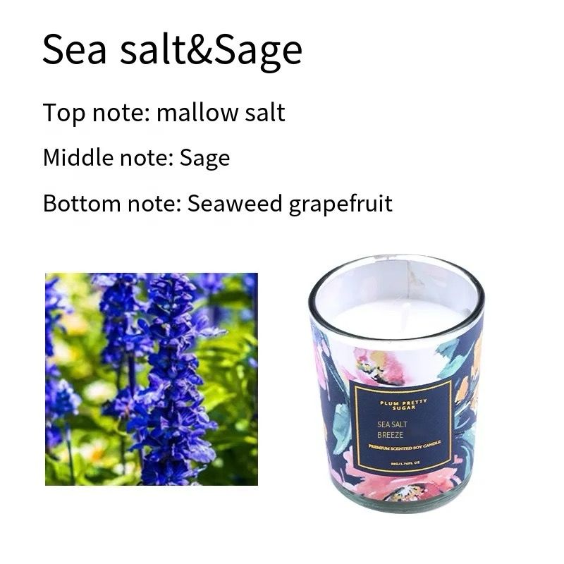 Botanical Scents Aromatherapy Scented Candles (set of 3)