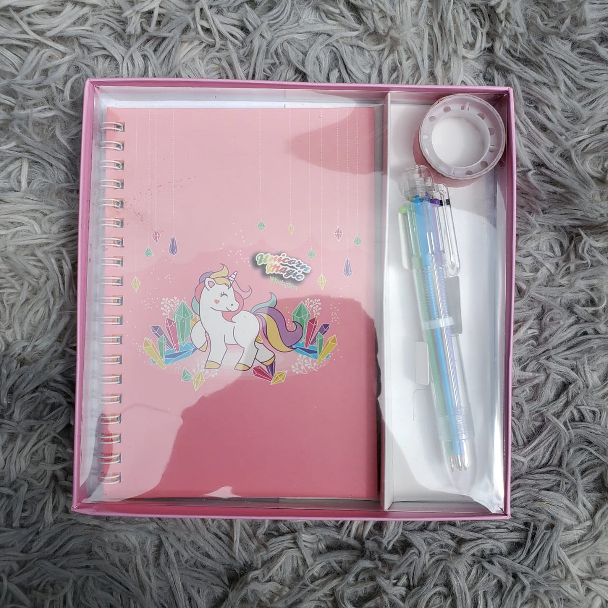 3 in1 Unicorn Notebook