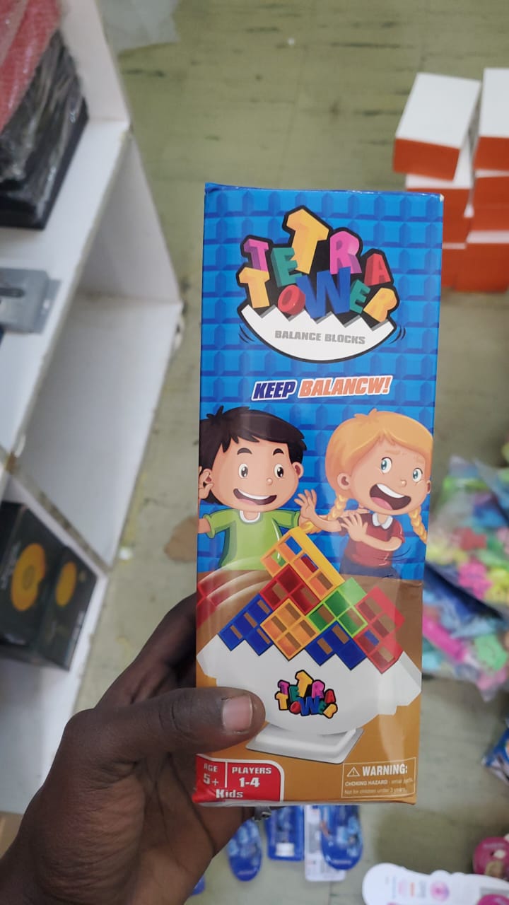 48 PC Tetra Tower Stacking Kids Game