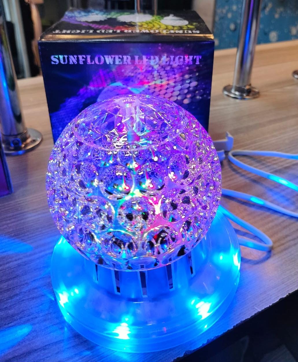 Disco Light LED Lotus Lantern RGB Decorative Lights