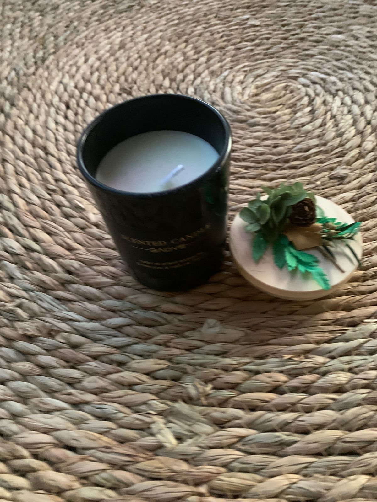 Soy Wax Scented Candle in Glass Jar