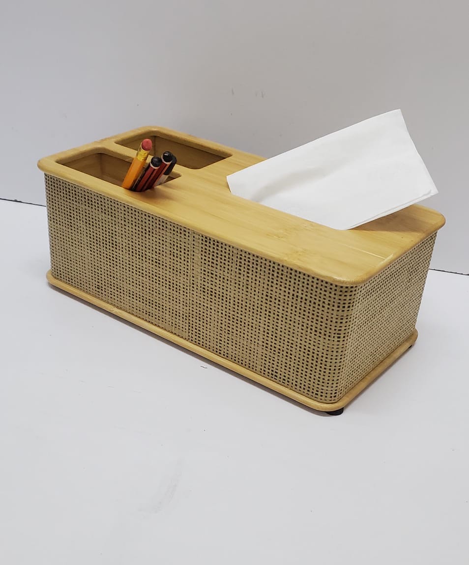 HIGH~GRADE MODERN RATTAN SERVIETTE HOLDER