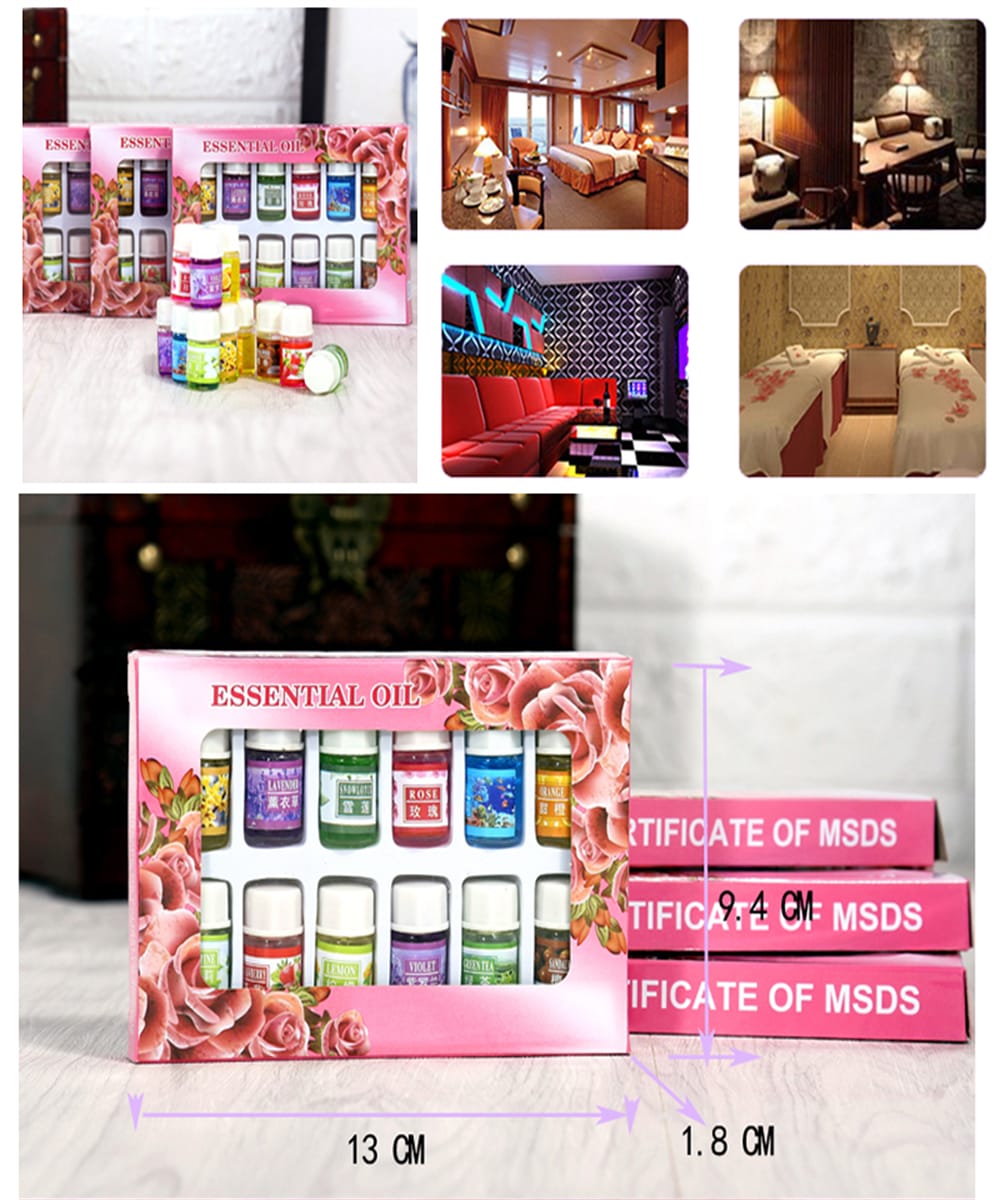 12pcs Diffuser / humidifier essential oils