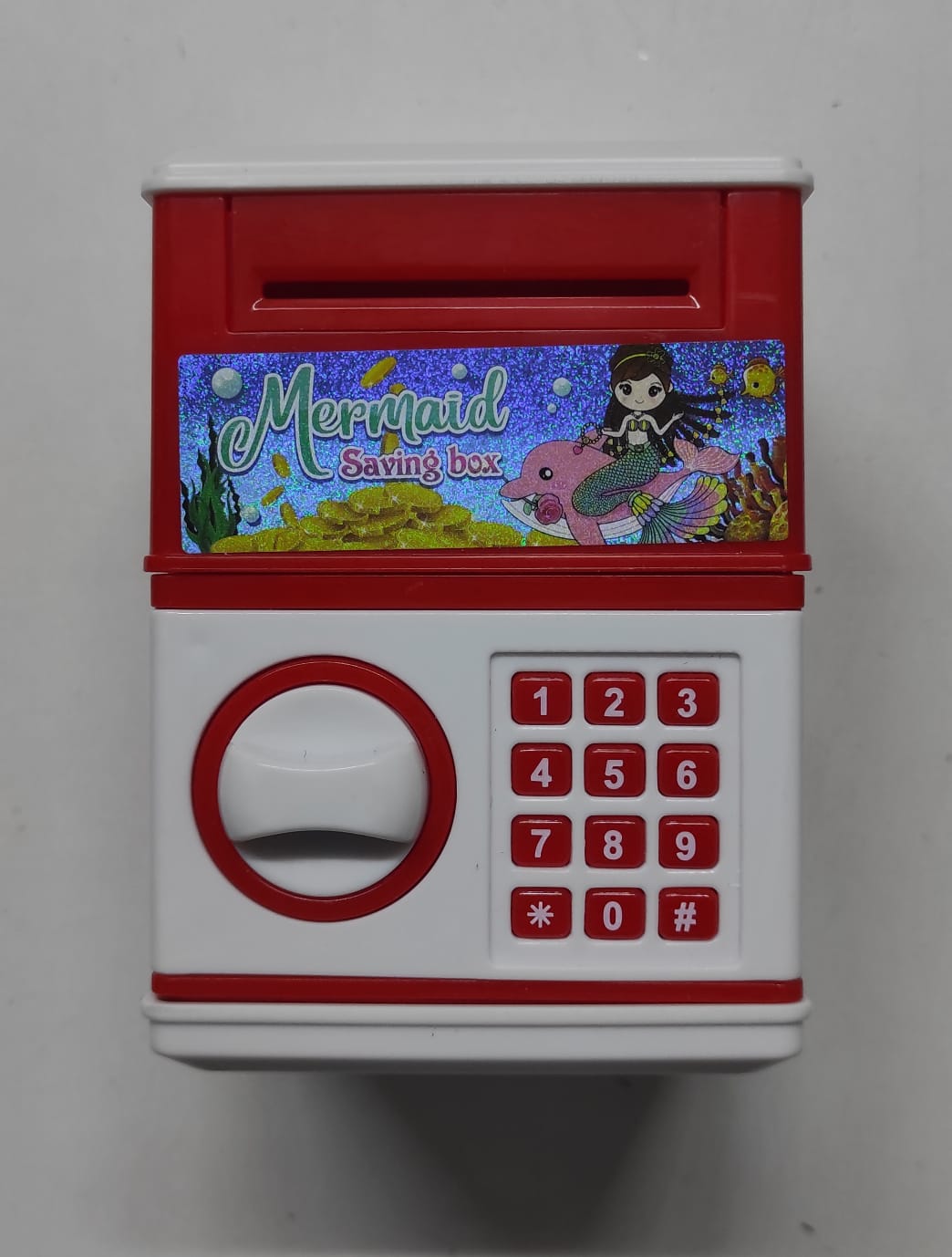 Manual mini kids home bank
