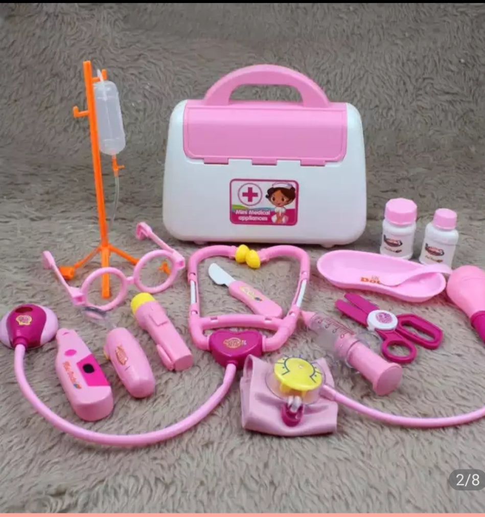 15pcs/ set Children Medical Playset Doctor's pretend Kit