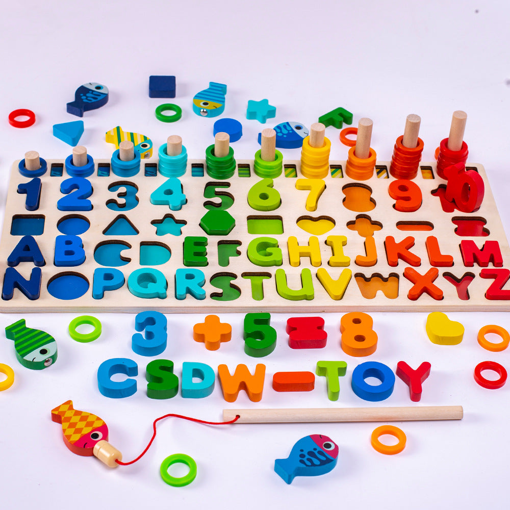 Montessori Educational wooden kids toys