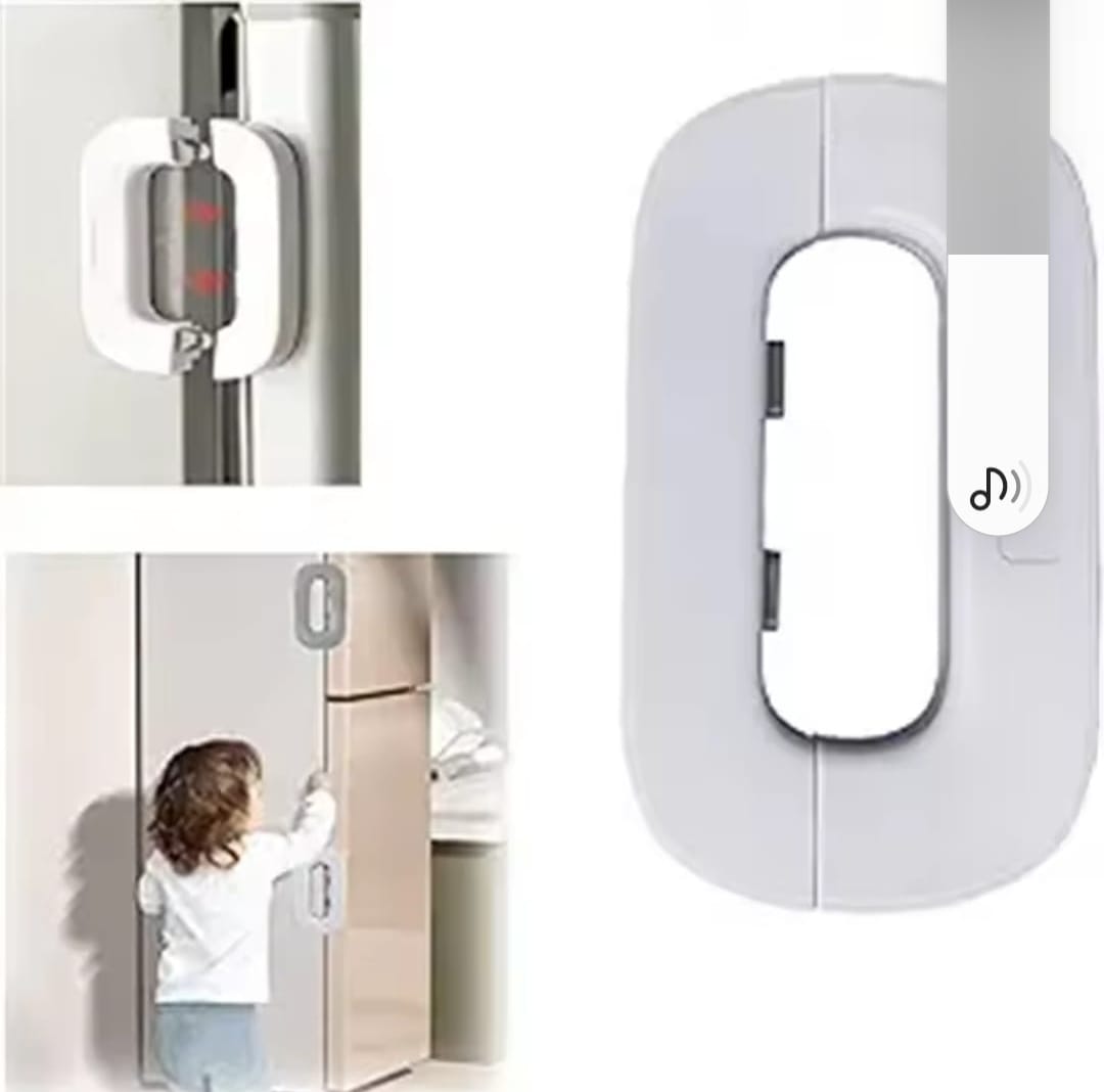 Multi-Function Safety Lock for Refrigerators & Cabinets