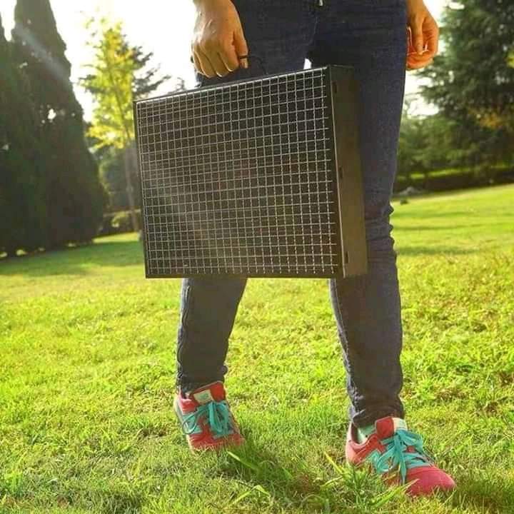 Foldable Portable barbecue charcoal grill