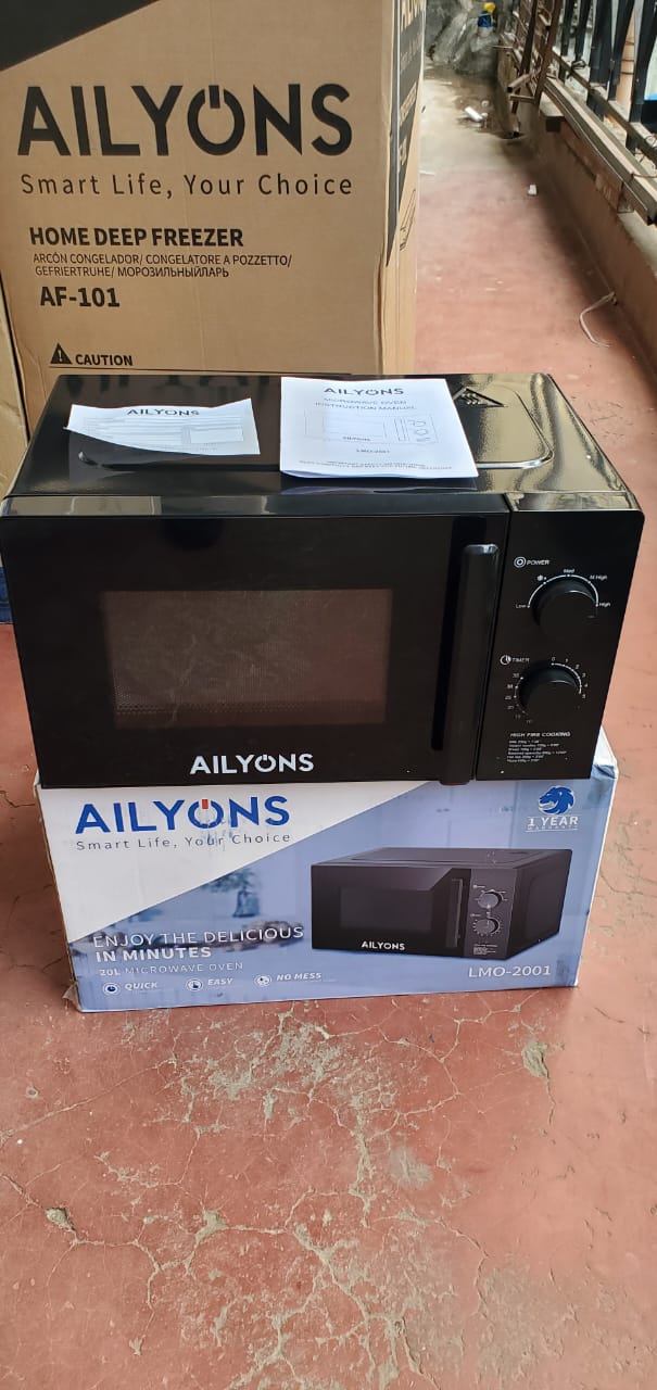 20 litres Ailyons manual microwave