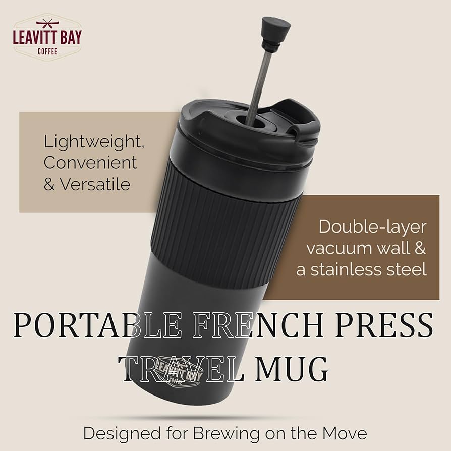 480ml French plunger coffee press thermocup