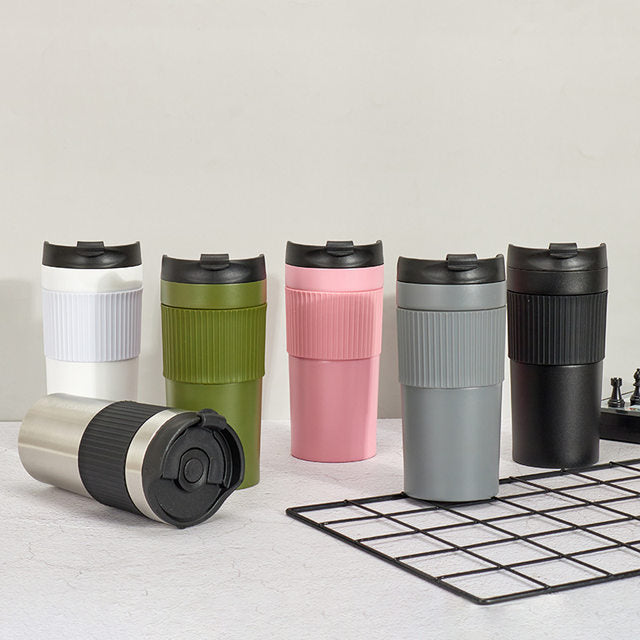 480ml French plunger coffee press thermocup