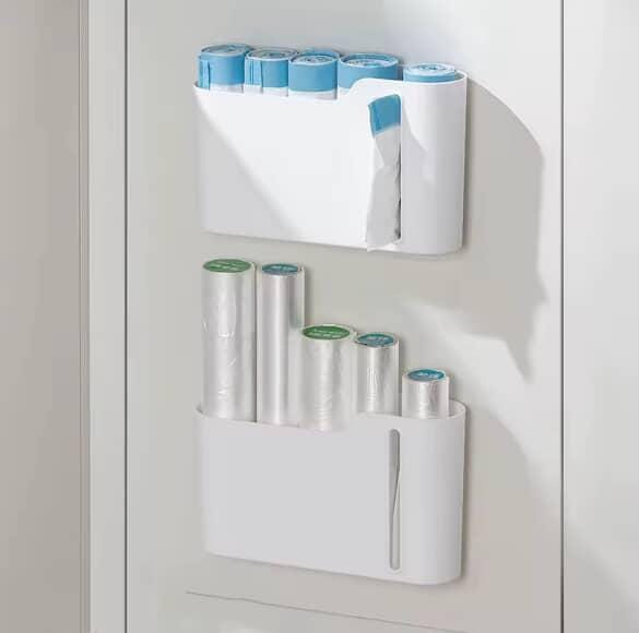 Wall-Mounted Garbage Bag Dispenser