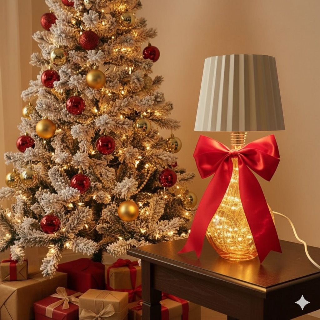 Wireless LED Lamp with Bottle Holder