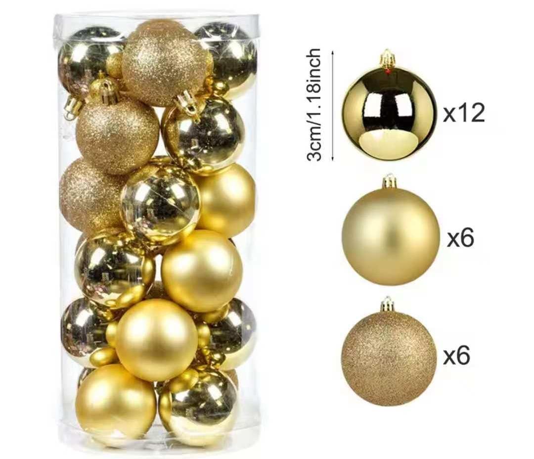 101 pcs Christmas decor balls