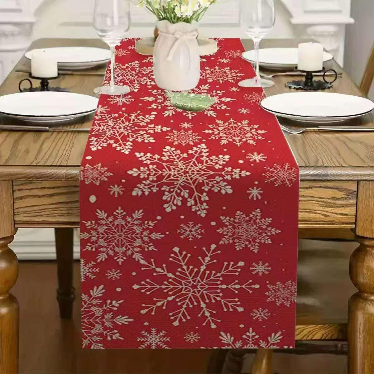 Christmas themed table runners