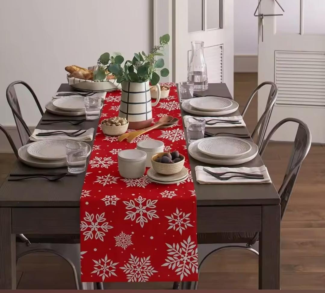 Christmas themed table runners