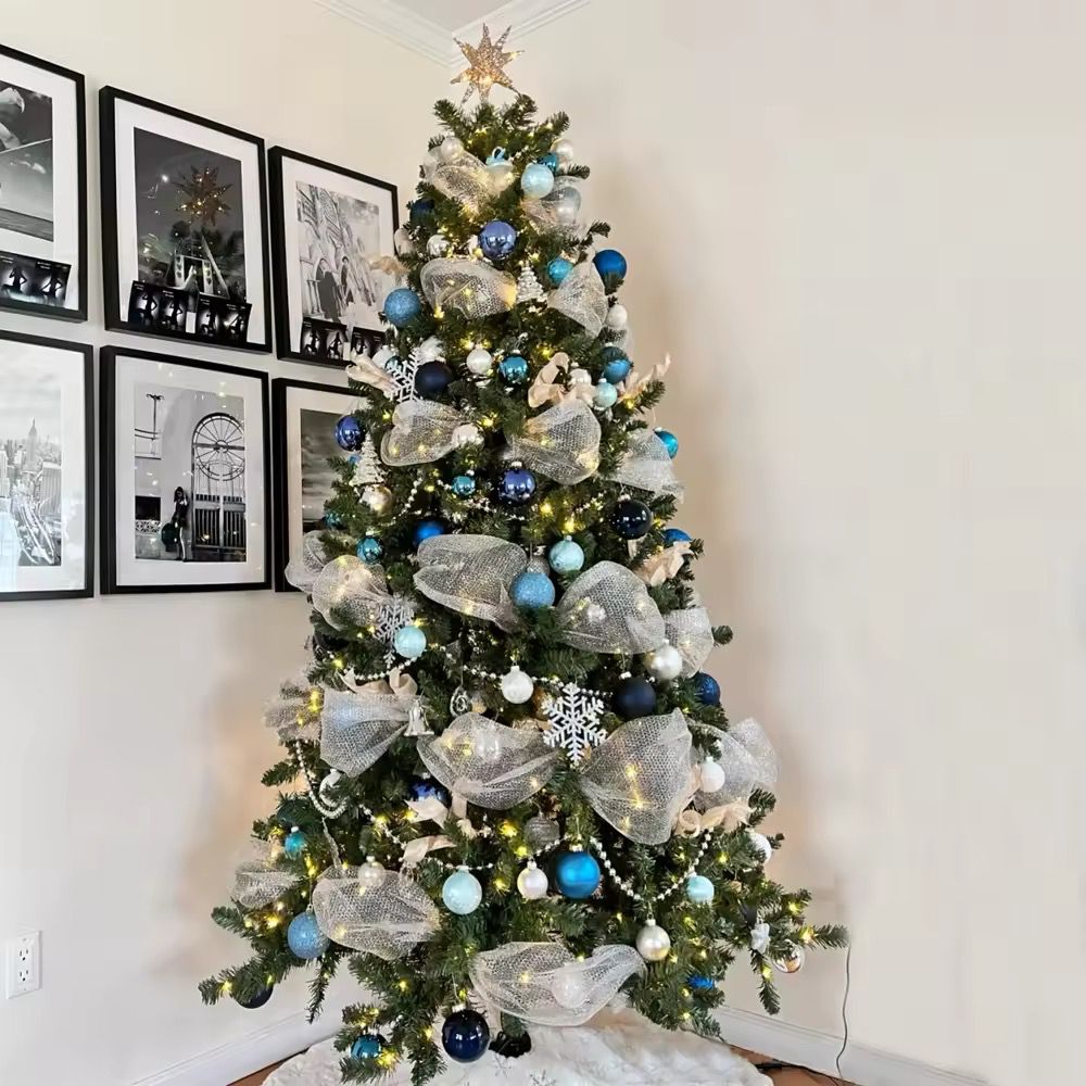 Christmas Ribbon Mesh Tulle Roll for Tree Decoration and Home Christmas Decor Kenya