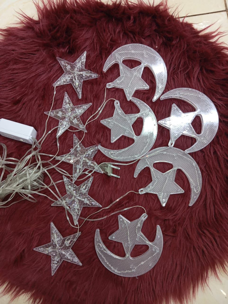 Christmas Santa Fairy Window LED Lights for Home and Office Decoration