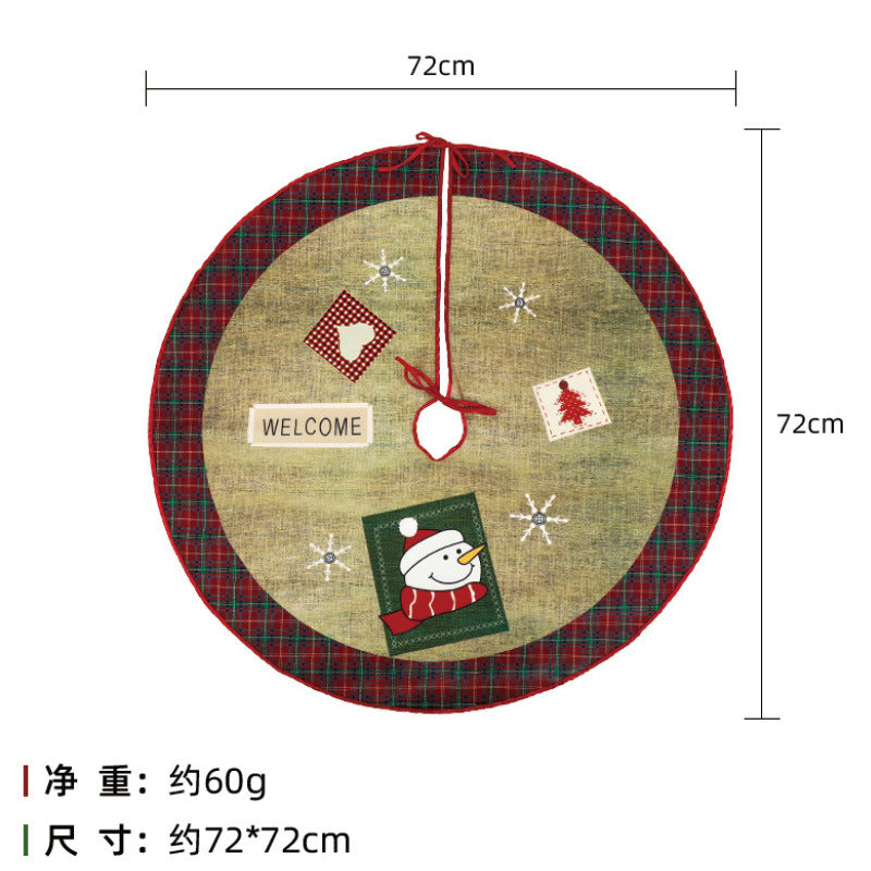 Christmas tree skirt