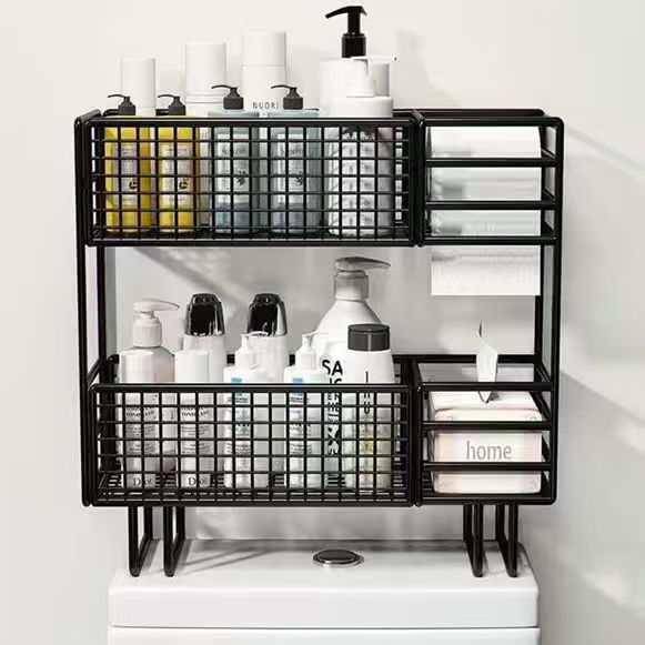 Double layer Over the toilet rack/shelf bathroom