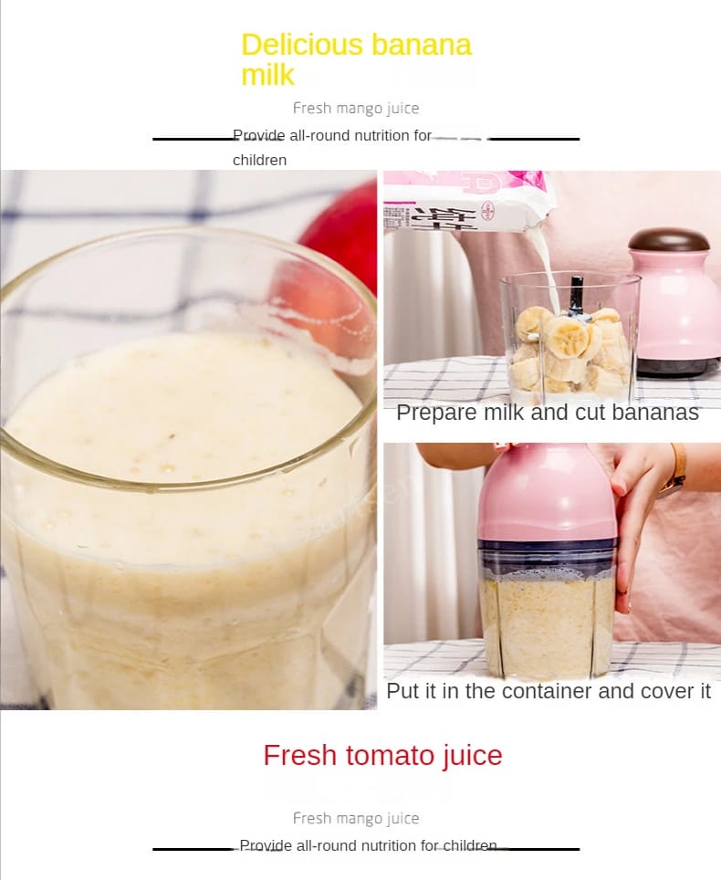 Multifunctional capsules electric chopper