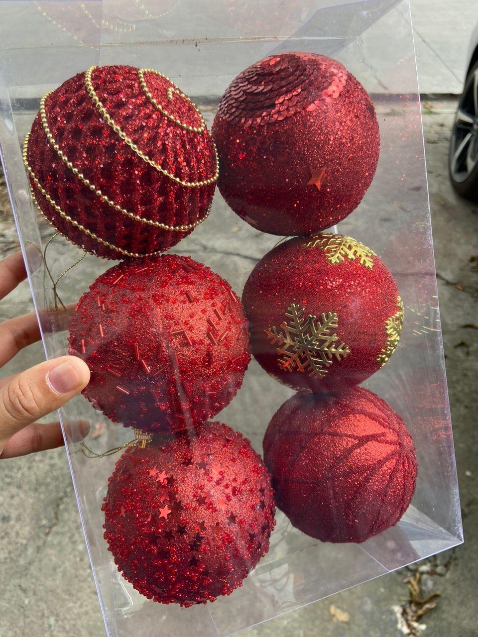 6pc Big size luxe decor balls