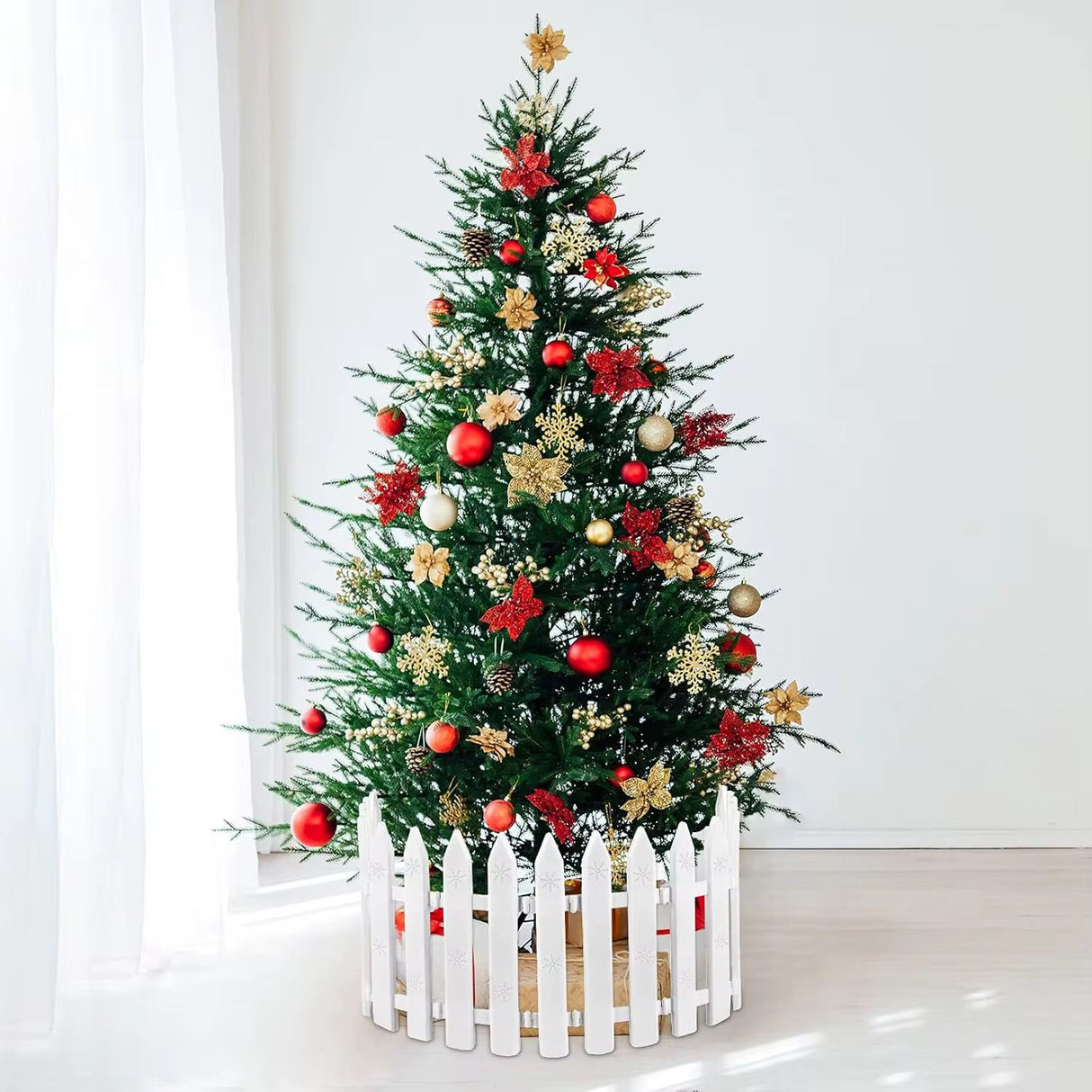 Christmas Tree Garden Fence 60cm  Decorative Garden Border for Christmas Decorations in Kenya