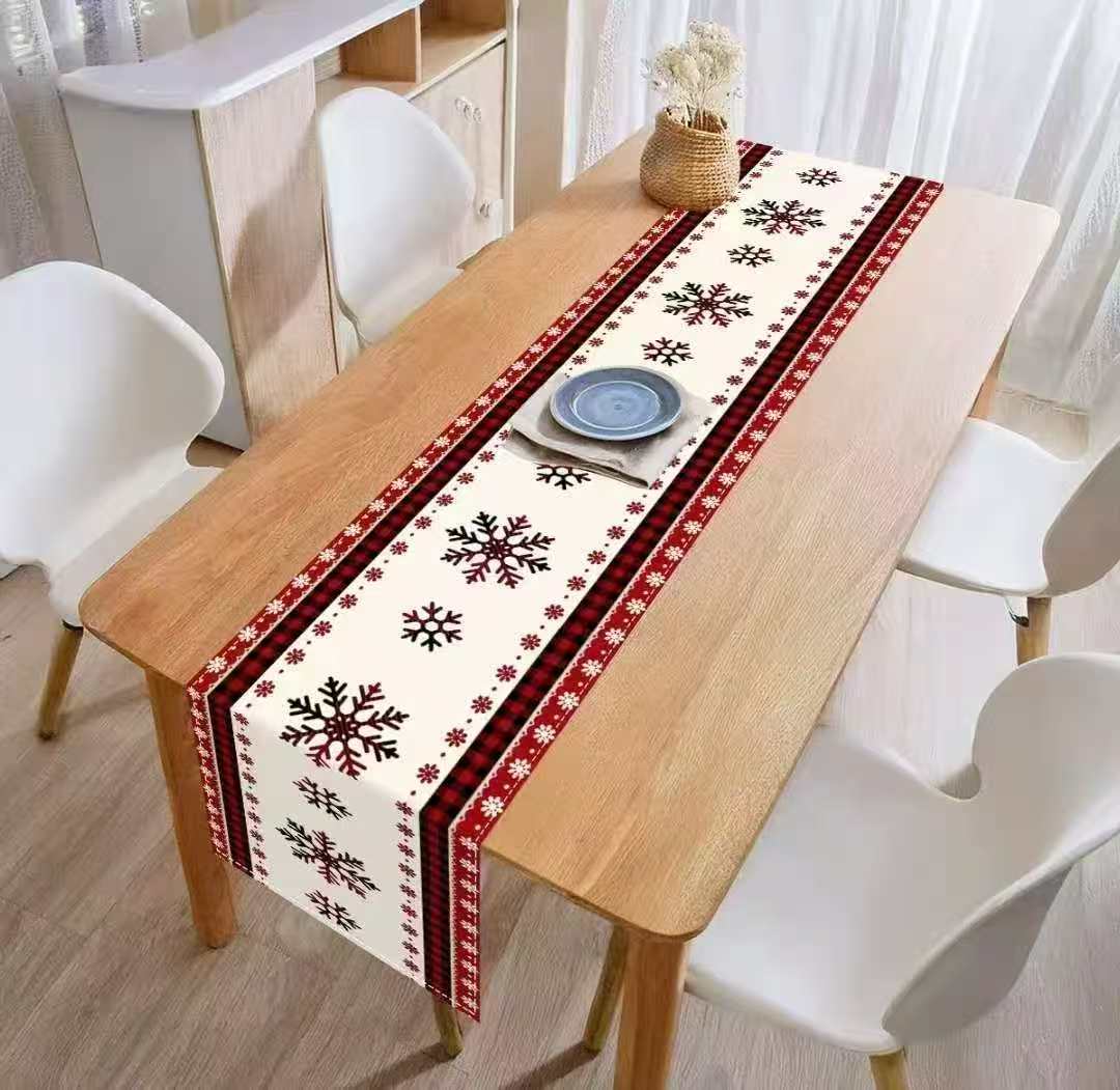 Christmas Table Runner Xmas Linen