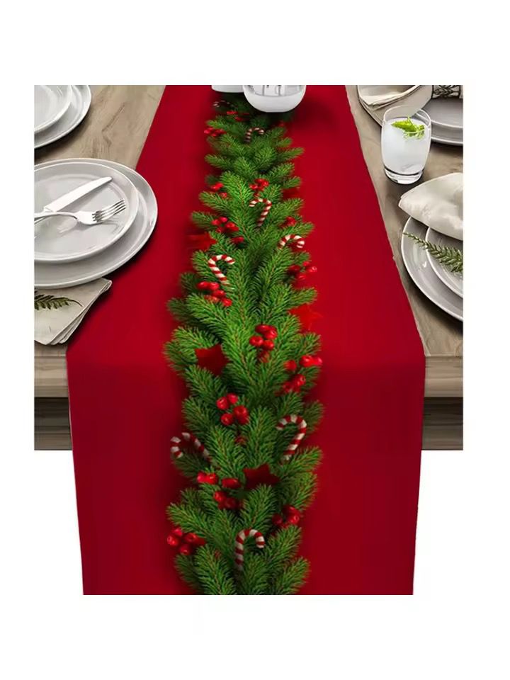 Christmas Table Runner Snowman Gnome Table Cloths