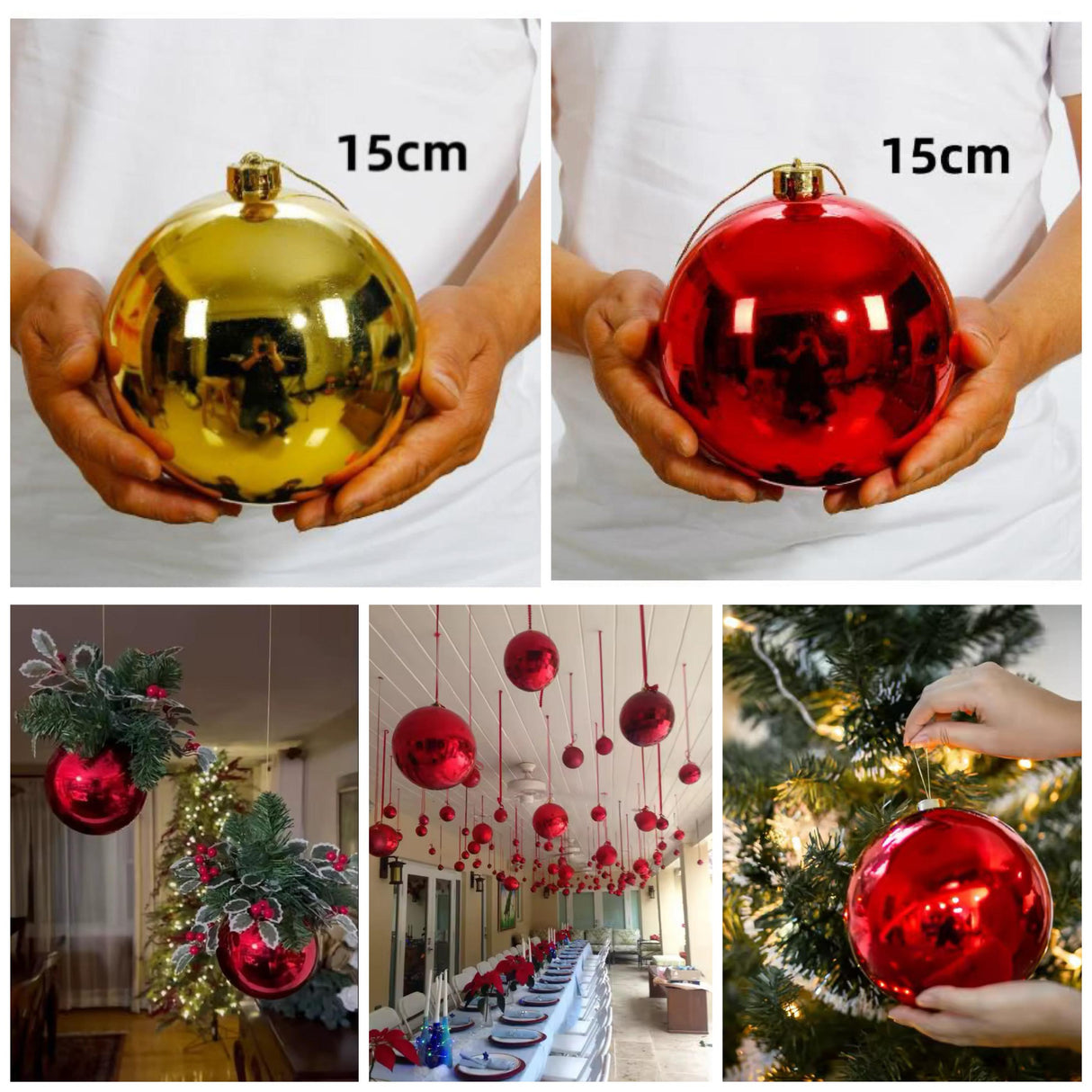 15cms,Christmas Decoration Ball