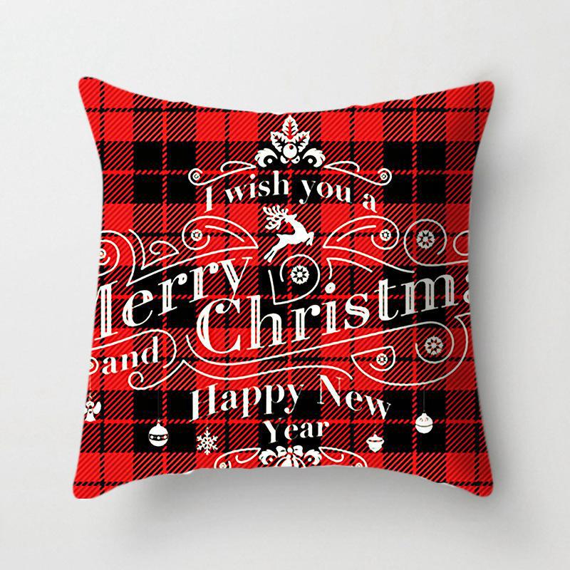 Christmas Pillow Covers (No Filler) for Christmas Decoration