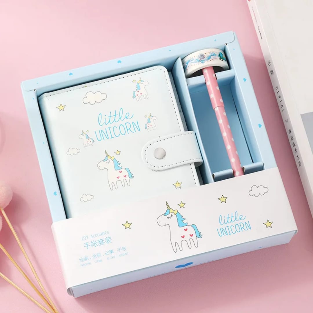 3 in1 Cute Children Notebook with a pen+Tape
