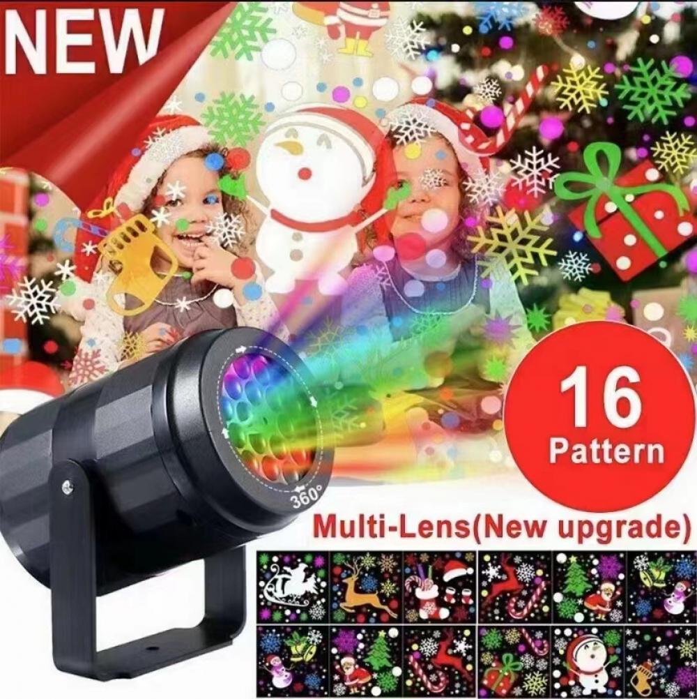 Led Christmas Projection Light Lamp