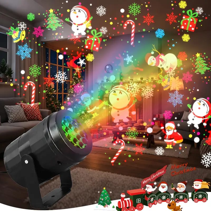 Led Christmas Projection Light Lamp