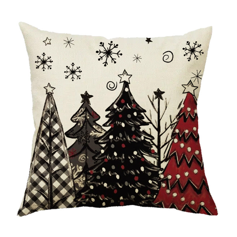 Christmas themed pillow case