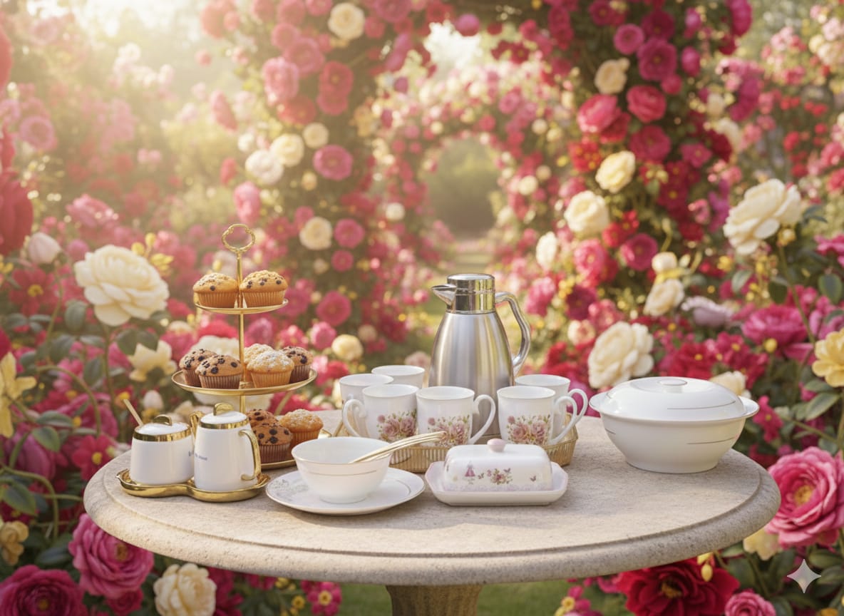 33pcs luxury Breakfast Set
