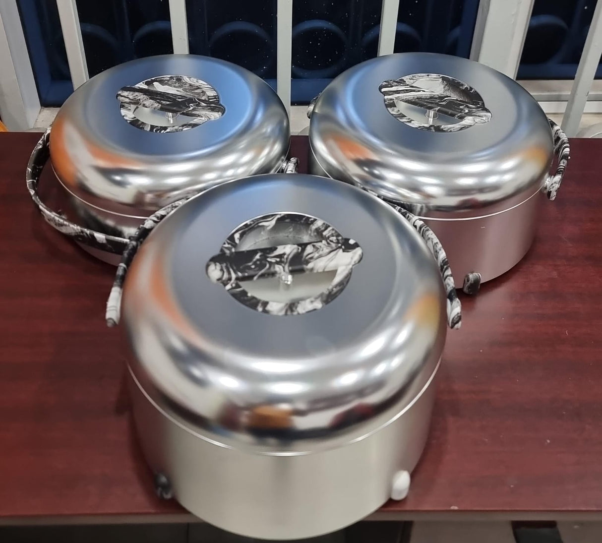 Unique Very High quality BIG SIZE forever gold insulated hotpots