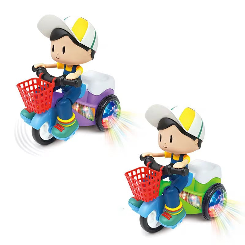 Tricycle stunt toy