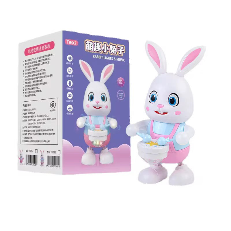 Dancing Bunny and Drumming Bunny