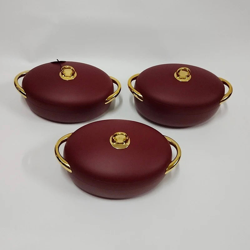 Luxurious Insulated Hotpots Food Warmer Set Oval