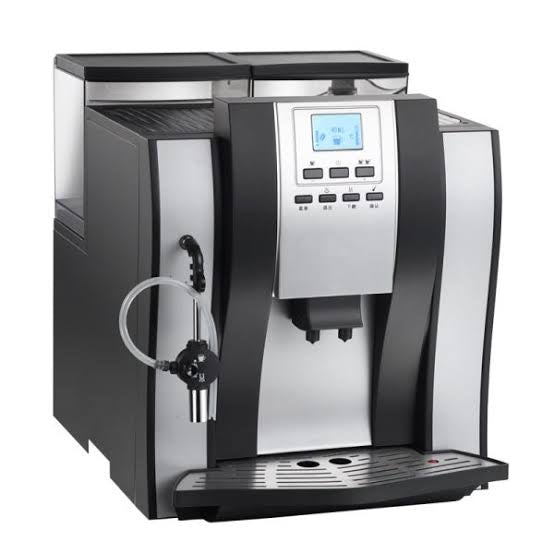 MEROL Fully Automatic Espresso Coffee Machine with Touch Screen, 19 Bar Cafe Maker Built-in Adjustable Grinder, for Coffee Lover,