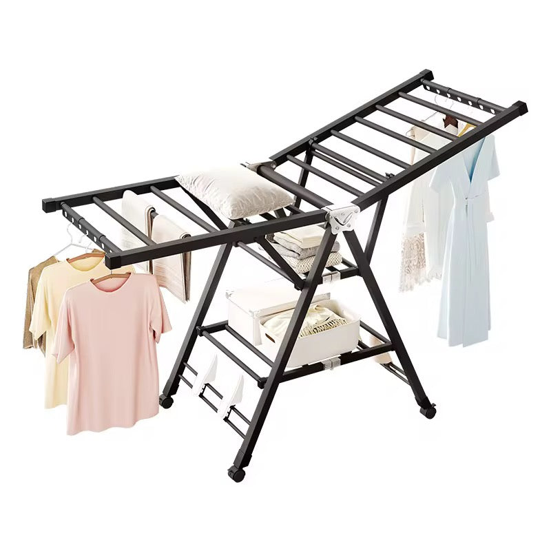 Foldable Clothes Drying Rack & Laundry Drying Rack for Indoor Outdoor Use, Cloth Drying Rack, Hanging Rack, Clothes Airer, Cloth Drying Stand, Laundry Rack