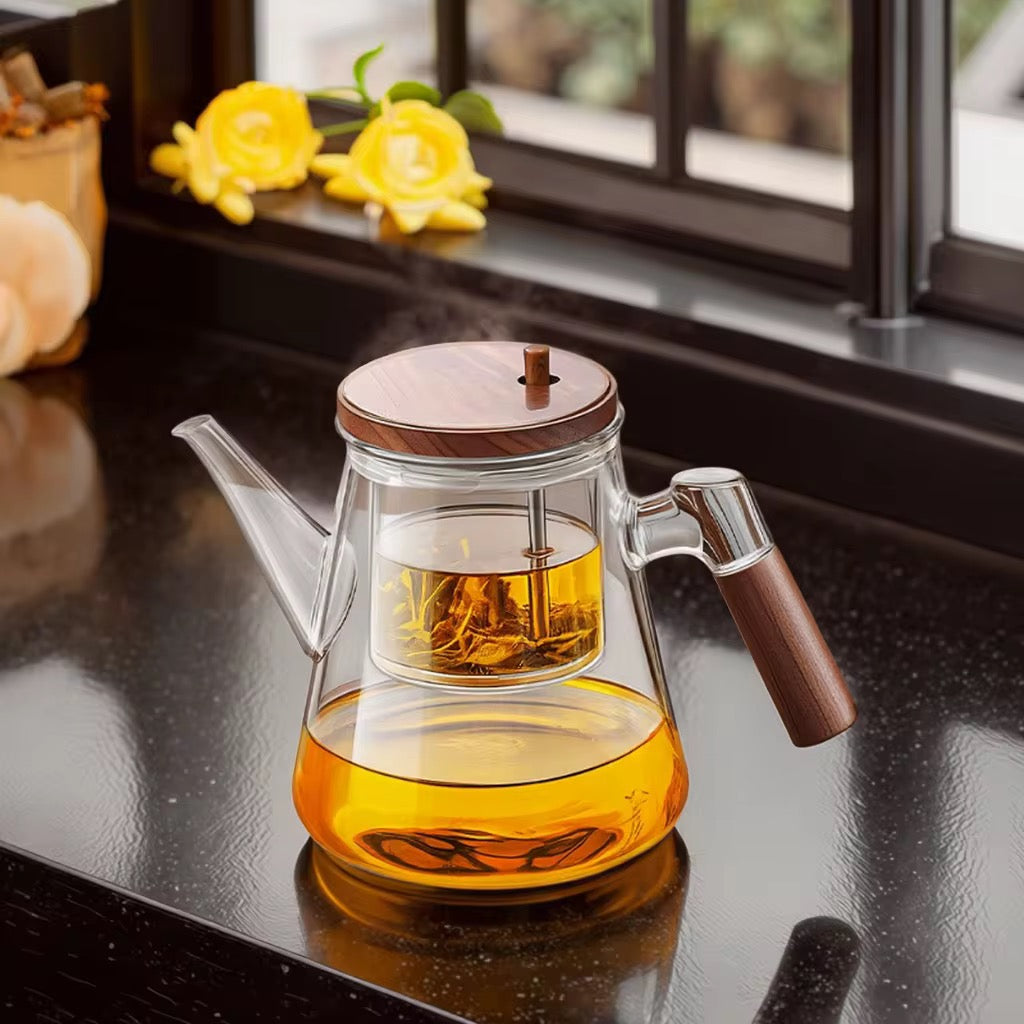 Tea Set,Tea Infuser For Loose Leaf Tea,Tea Sets For Adults,Kettle Teapot,Tea Steeper For Loose Tea,Tea Maker,Glass Tea Kettle,Tea Pitcher,Glass,Tea infuser Teapot