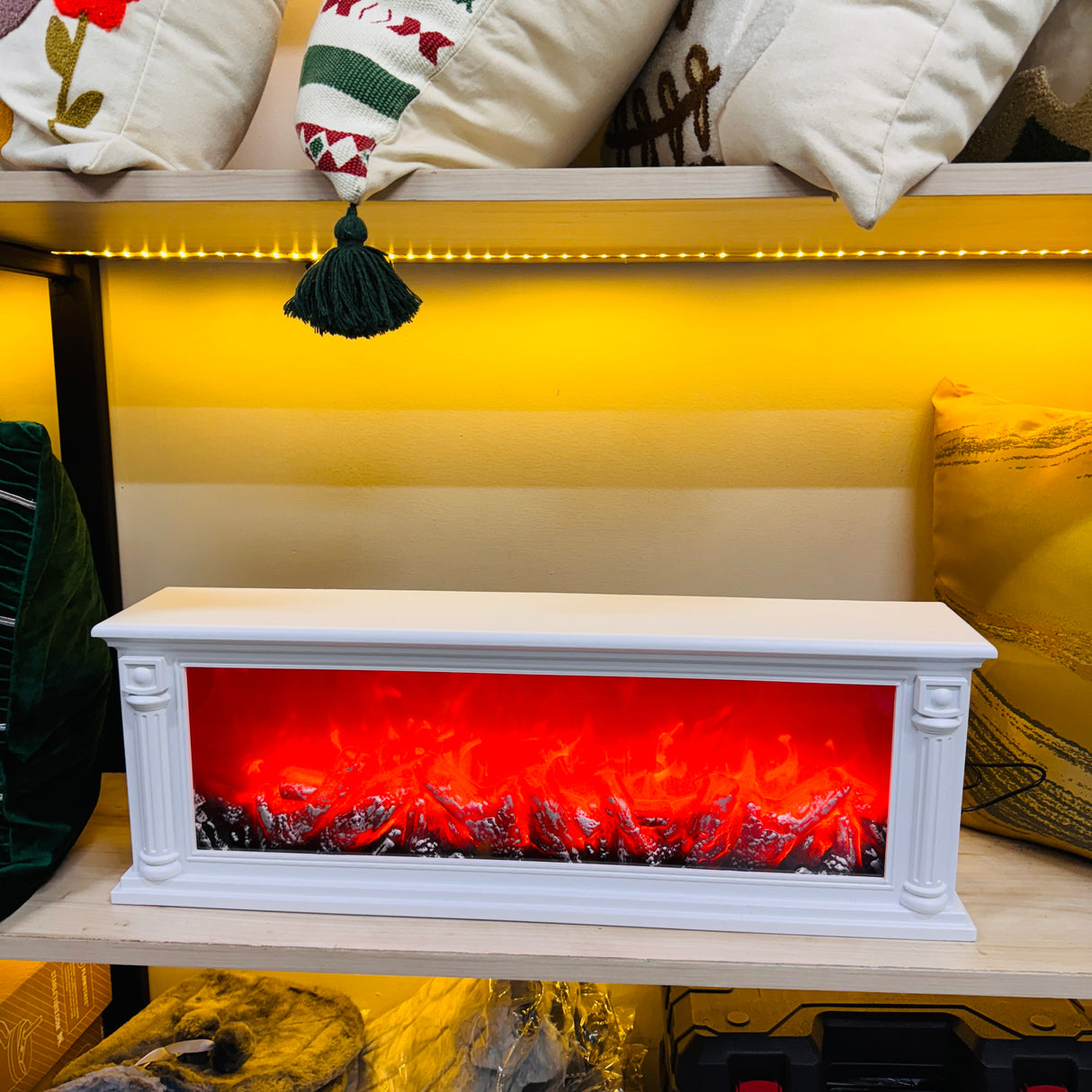 Artificial Fireplace Decor 100cm