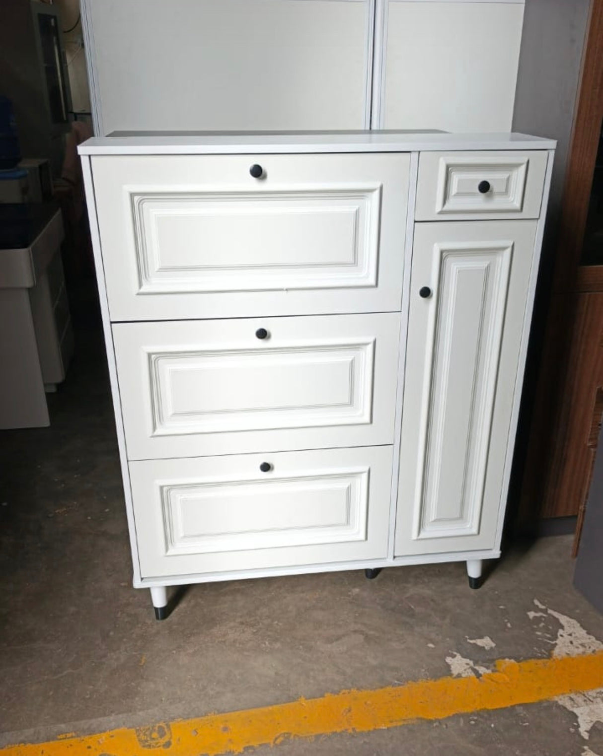 Modern Flip Bucket Shoe Cabinet Vertical Entryway Shoe Rack Organizer for Hallway, Apartment, Home | Space-Saving Hall Shoe Storage | Buy in Kenya