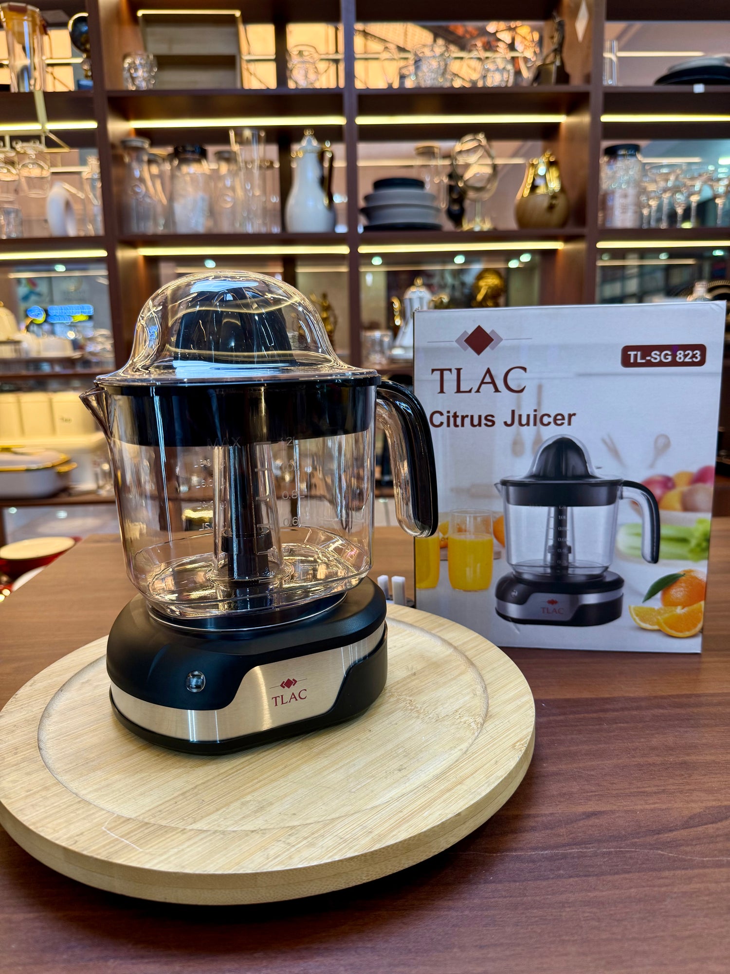 TLAC Citrus Juicer – Manual Lemon & Orange Squeezer with Comfort Grip – Durable Juice Press for Fresh Juice at Home, Café, Hotel