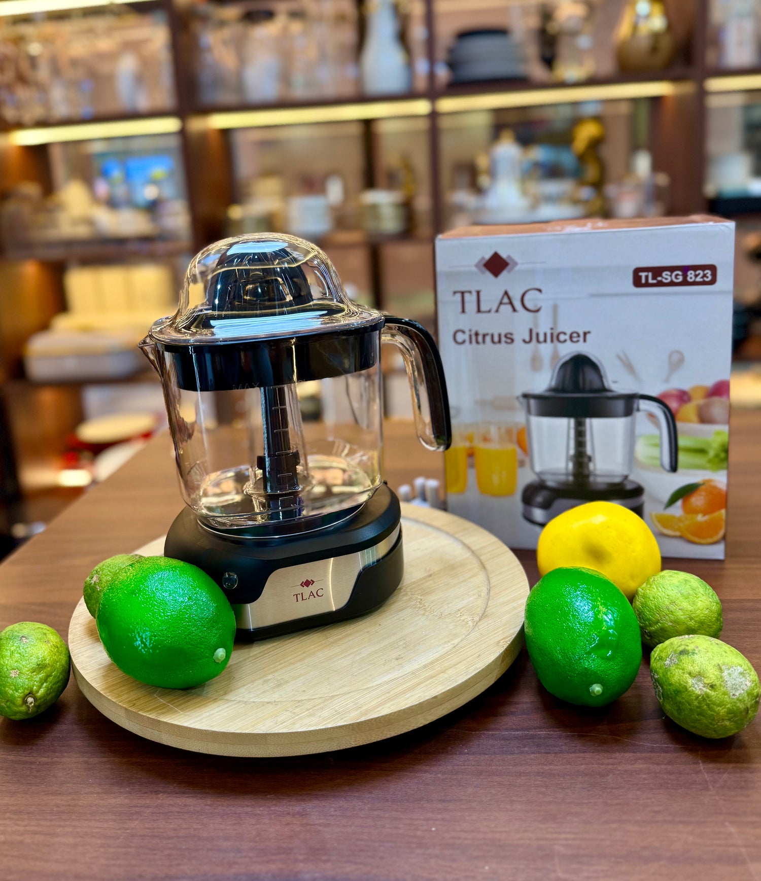 TLAC Citrus Juicer – Manual Lemon & Orange Squeezer with Comfort Grip – Durable Juice Press for Fresh Juice at Home, Café, Hotel