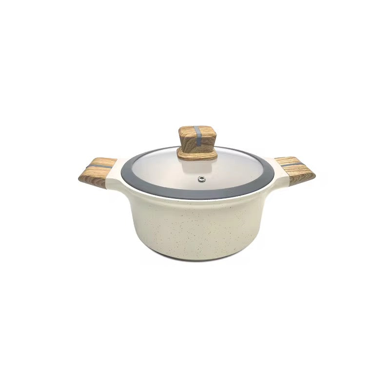 10Pcs UccLife Granite Cookware Set With Induction Base