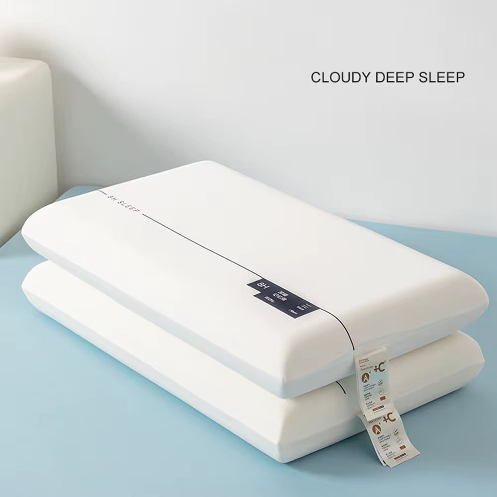 1pcs Memory Foam Pillows, Cervical Neck Pillow for Neck Pain Relief, Soft and Cooling for Back Side Sleeper Pillow with Two-Sided Reversible, Fits The Face Perfectly, Home Bed Pillows